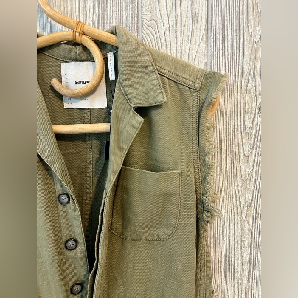 NEW! KIDS ONE TEASPOON SAFARI CAMP OVERALLS Jumpsuit One Piece Size 8 - 9 NWT - Picture 9 of 16